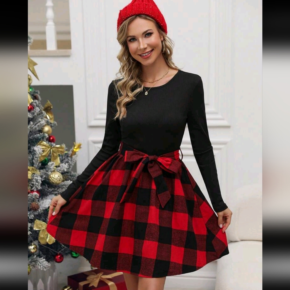 Buffalo PLAID Checkered Dress